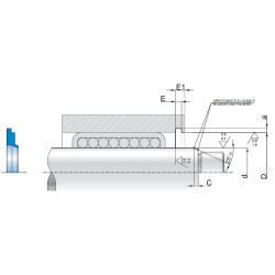 Wiper LWA 30X40X4.5 B0